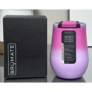 BRUMATE UNCORK'D 14oz WINE TUMBLER, COTTON CANDY‎